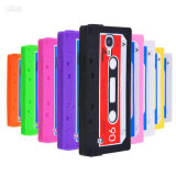Silicone Cassette Tape Case for Mobile Phone Samsung Galaxy S4 I9500 (13037)