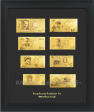 Gold Banknote (Full Set One Sided) - Kyrgyzstan (JKDGB-05)