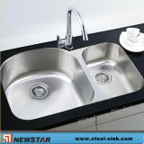 Double Bowls Laundry Sink (SS8521)