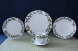 Round Dinnerware Plate, Porcelain Tableware Set (JC5Y061)