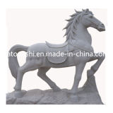 Cheap Granite Stone Animal Carving Sculpture with Horse