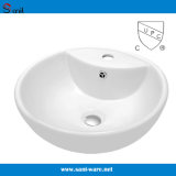 Hot Sale Bathroom Ceramic Bowl Sink with Cupc Certification (SN126-521)