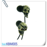 Fashion Skull Ink Earphone with Retail Box