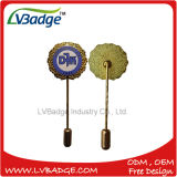 Synthetic Enamel with Brass Finish Metal Pin