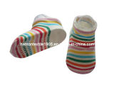 Socks Baby Cotton Sock with Plastic Foot Inside (BS-9)