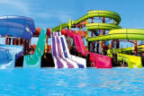 Theme Park Fiberglass Sled Water Slide