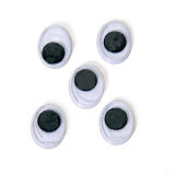 Factory Cheap Price Oval Paste-on Plastic Eyes