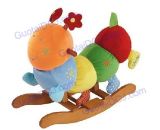 Baby Stuffed Rocking Animal Toy with Wooden Base (GT-09587)