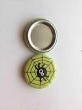 Yellow Spider Round Color Badge