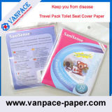 1/16 Fold Disposable Seat Cover / Household Paper/ Toilet Paper for Airport; Restaurant; Hotel; Hospital