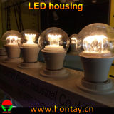 A60/P60 LED Lens Bulb Plastic Housing with Lens