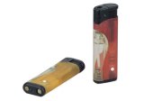 Electronic Lighter With LED (M7037pt)