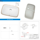 North American Upc Approved Bathroom Sinks (SN014)