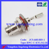 BNC Female Connector Crimp for RG174 or RG178 Cable