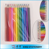 Top Quality with Printing Triangle Promotion Wood Pencil / Sq1247