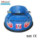 Toy Machine Two People Sitting Large Space Bumper Car on The Amusement Park