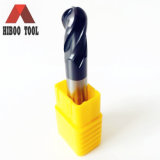 HRC45 4f Carbide Ball End Cutting Tools for Metal