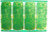 Parallelogram Printed Circuit Board with Soldering