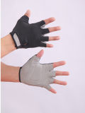 QS-0103 Black Micro Fiber Breathable Fitness Gloves