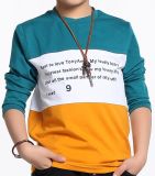 2014 Children Fashion Long Sleeves Printed T-Shirt (YHR-13169)