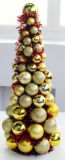 Christmas Ball for Tree/Tower with Tinsel (H: 45CM)
