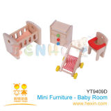 Mini Wooden Toys -Furniture-Baby Room (YT9409D)