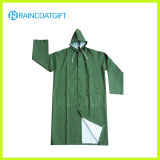 PVC Polyester Waterproof Rain Jacket (RPP-027)
