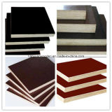 18mm Black Film Faced Construction Plywood, Concrete Formwork in Construction
