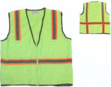 Knitted Safety Work Vest for Construction/Roadway/Police