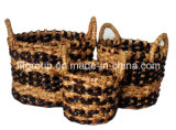 Handmade Straw Plaited Storage Basket