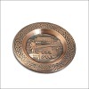 High Quality Zinc Alloy Material Antique Copper Plating 3D Commemorate Metal Plate