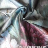 Polyester Satin Fabric with Digital Printed