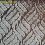 Geometric Knitted Spraying Velvet Upholstery Fabric