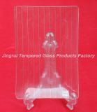 Clear Tempered Glass Plate for Home/Hotel Decoration (JRCFCLEAR0022-1)