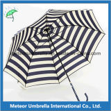 PU Coated Leather Handle Promotion Gift Parasol Sun and Rain Umbrella
