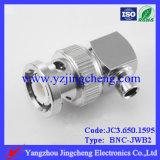 BNC Male Solder Right Angle for Rg405 Cable