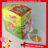 Sweet Lollipop with Sour Popping Candy