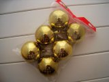 5cm Plating Christmas Ball, Decoration Balls in Hotel or Supermarket