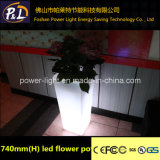 Garden PE Plastic Waterproof Colorful LED Flower Plant