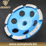 Single Row Diamond Cup Wheel for Stone Concrete (S-DCDB-1015)