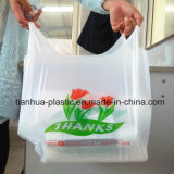 Plastic Shopping Vest Packaging Bags with Printing Logo