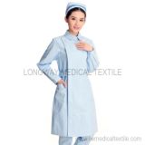 Blue Color Nurse Uniform for Winter (HD-1025)