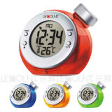 Water Activated Clock with Time Display and Daily Alarm (LC981J)
