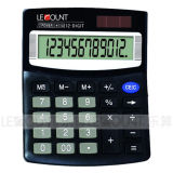 12 Digits Dual Power Desktop Calculator with Large Room for Logo (LC209C)