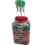 Flat Lollipop Colorful Hard Candy, Nice Sweet Candy Tastes