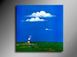 Modern Wall Art Oil Painting on Canvas (XD1-285)