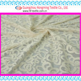 Elegant Mesh Plain Embroidery Design for Garment