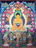 Rebgong Thangkas Buddha Shakyamuni