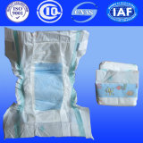 Baby Disposable Diaper with Magic Tapes and Blue Layer (H422)