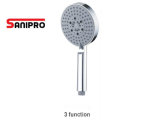 High Quality Plastic Hand Shower with 5 Function Shower Head